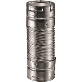 DuraVent DuraConnect 4 in. Dia x 24 in. Double-Wall Flex Connector DuraVent DuraConnect 4 in. Dia x 24 in. Double-Wall Flex Connector