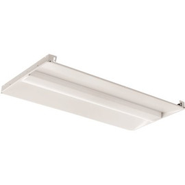 Contractor Select BLC 2 ft. x 4 ft. 128-Watt Equivalent Integrated LED White 5000 Lumens Center Basket Troffer, 4000K