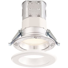 EnviroLite Easy-Up 4 in. 3500K White Remodel Magnetic Recessed Integrated LED Kit