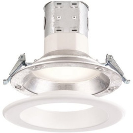 EnviroLite Easy-Up 6 in. 3500K White Remodel Magnetic Recessed Integrated LED Kit