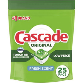 Cascade ActionPacs Fresh Scent Tablet Dishwasher Detergent (25-Count)