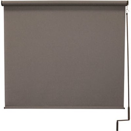 SeaSun Morro Bay Cordless UV Protection PVC Outdoor Roller Shade Pole Operated 84 in. W x 96 in. L