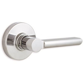 Defiant Tonbridge Bright Chrome Hall/Closet Door Lever with Round Rose