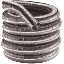 DuraFlex AL 3 in. Dia x 300 in. Aluminum Flex Length Chimney Pipe