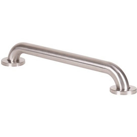 Lodging Star 24 in. x 1-1/2 in. L Grab Bar in Stainless Steel