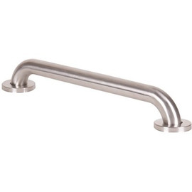 Lodging Star 18 in. x 1-1/2 in. Concealed Screw Grab Bar in Stainless Steel
