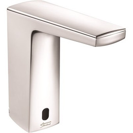 Paradigm Base Model AC Powered Single Hole Touchless Bathroom Faucet with Above-Deck Mixing 0.35 GPM in Polished Chrome