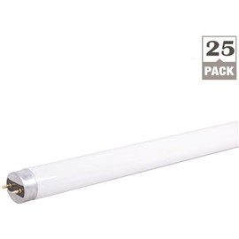 32-Watt Equivalent 12-Watt 4 ft. T8 Linear LED Dimmable Plug and Play Light Bulb Type A Cool White 4000K (25-Pack)