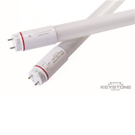 32-Watt Equivalent 4 ft. Linear T8 Double-Ended LED Tube Light Bulb in Warm White (25-Pack)