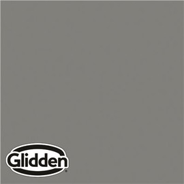 Glidden Premium 5 gal. #PPG1039-5 Garrison Gray Flat Exterior Latex Paint