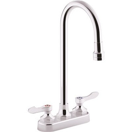 KOHLER Triton Bowe 1.0 GPM 4 in. Centerset 2-Handle Bathroom Faucet with Laminar Flow in Polished Chrome