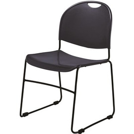 National Public Seating Navy Blue Multi-purpose Ultra Compact Stack Chair (4-Pack)