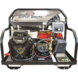 SIMPSON Super Brute 3500 PSI 5.5 GPM Gas Hot Water Professional Pressure Washer with VANGUARD V-Twin Engine