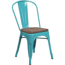 Carnegy Avenue Crystal Teal-Blue Side Chair Carnegy Avenue Crystal Teal-Blue Side Chair