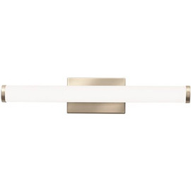 Contractor Select 18-Watt 22.38 in. Brushed Nickel Integrated LED Vanity Light Bar with Selectable Color Temperature