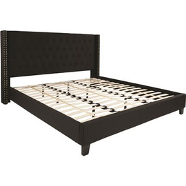 Carnegy Avenue Black King Platform Bed