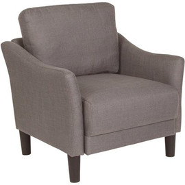 Carnegy Avenue Dark Gray Fabric Arm Chair