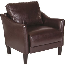 Carnegy Avenue Brown Leather Arm Chair