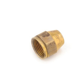 Anderson Metals 3/8 in. 9/16-24 Fine Thread Brass Flare Nut (10-Bag)