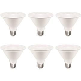 EcoSmart 75-Watt Equivalent PAR30 Short Neck Dimmable E26 Medium Base Bright White LED Light Bulb (6-Pack) EcoSmart 75-Watt Equivalent PAR30 Short Neck Dimmable E26 Medium Base Bright White LED Light Bulb (6-Pack)