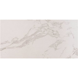MSI Pavia Carrara 12 in. x 24 in. Polished Porcelain Floor and Wall Tile (16 sq. ft. / case)