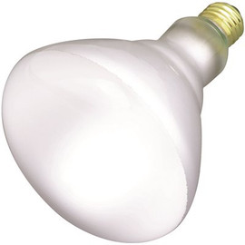 Satco 65-Watt BR40 Medium Base Flood Dimmable Incandescent Light Bulb in Warm White