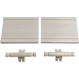 Designer's Touch Valance Return and Return Clip for Cordless 2 in. Faux Wood Blinds