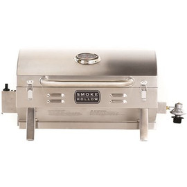 Smoke Hollow PT300B Portable Propane Tabletop Grill in Stainless