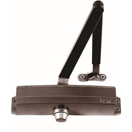 LCN Sized 1-5 Dark Bronze/695 Finish Regular Arm Surface Door Closer with 62PA Shoe (15-Year Warranty)