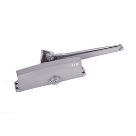 LCN Sized 1-5 Surface Door Closer, Hold Open Arm with 62PA Shoe, Aluminum/689 Finish, , (15-Year Warranty)