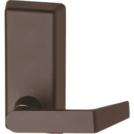 Von Duprin Grade-1 Sprayed Dark Bronze Exit Device Trim Only, Blank Escutcheon with 06 Lever Trim, Right Hand Reverse