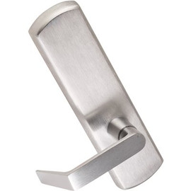 Von Duprin Grade-1 Satin Chrome Exit Device Trim Only, Blank Escutcheon with 06 Lever Trim, Left Hand Reverse