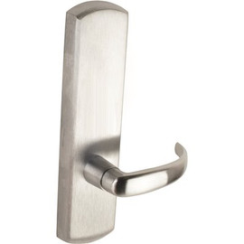 Von Duprin Grade-1 Sprayed Dark Bronze Exit Device Trim Only, Blank Escutcheon with 17 Lever Trim, Left Hand Reverse