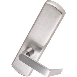 Von Duprin Grade-1 Satin Chrome Exit Device Trim Only, Blank Escutcheon with 06 Lever Trim, Right Hand Reverse