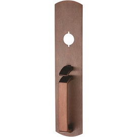 Von Duprin Grade-1 Oil Rubbed Bronze Exit Device Trim Only, Non-Handed, Thumb Press Trim