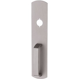 Von Duprin Grade-1 Satin Chrome Exit Device Trim Only, Non-Handed, Night Latch Pull with Mortise Prep