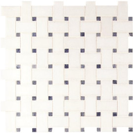MSI Azula Basket Weave 12 in. x 12 in. Polished Marble Look Wall Tile (10 sq. ft./Case) MSI Azula Basket Weave 12 in. x 12 in. Polished Marble Look Wall Tile (10 sq. ft./Case)