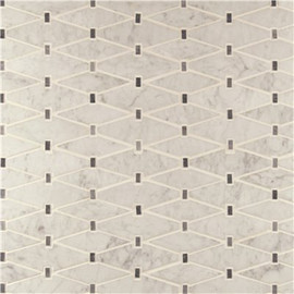 MSI Marbella Diamond 12 in. x 12 in. x 10 mm Polished Marble Mosaic Tile (10 sq. ft. / case) MSI Marbella Diamond 12 in. x 12 in. x 10 mm Polished Marble Mosaic Tile (10 sq. ft. / case)