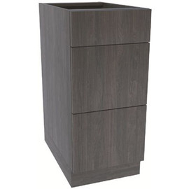 Cambridge Carbon Marine Ready to Assemble Slab Style 15 in Drawer Base Kitchen Cabinet (15 in W x 21 in D x 34.50 in H) Cambridge Carbon Marine Ready to Assemble Slab Style 15 in Drawer Base Kitchen Cabinet (15 in W x 21 in D x 34.50 in H)