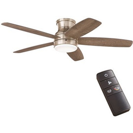 Ashby Park 52 in. Integrated Color Changing LED Brushed Nickel Ceiling Fan with Light Kit and Remote Control