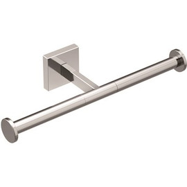 MOEN Triva Double Post 2-Roll Toilet Paper Holder in Chrome