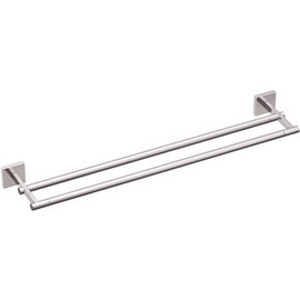 MOEN Triva 24 in. Double Towel Bar in Matte Black MOEN Triva 24 in. Double Towel Bar in Matte Black