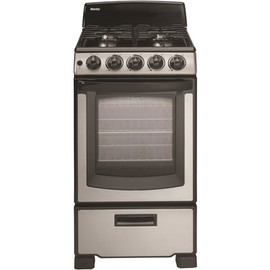 Danby DO NOT SELL 20 in. 2.3 cu. ft. Gas Range with Manual Clean Oven in Stainless Steel