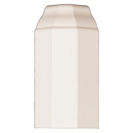 Made Rite SnapBoard 3-1/4 in. Coronado Outside Corner White (100 pcs box)