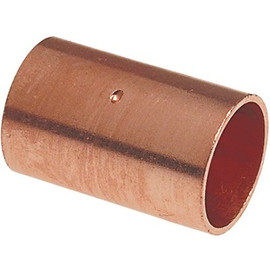 NIBCO 1 in. Wrot Copper Cup x Cup Dimpled Stop Coupling (10-Pack)