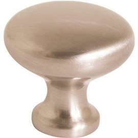 Anvil Mark 1-1/4 in. Satin Chrome Cabinet Knob (5-Pack)