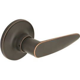 Defiant Simple Series Straight Aged Bronze Hall and Closet Door Lever