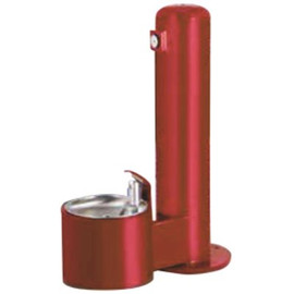 Red Doggy Drinking Fountain