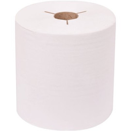 Renown Premium 8 in. Bright White Luxury Controlled Hardwound Paper Towels (600 ft. per Roll, 6 Rolls per Case)