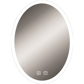 Litex LED Bathroom Mirror With Defogger Night Light and 2-Touch On/Off